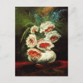 Van Gogh Vase met pony's Note Card Briefkaart (Voorkant)