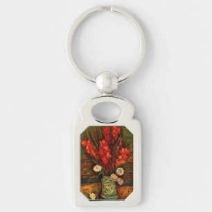 Van Gogh - Vase met Red Gladiolas, Sleutelhanger