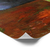 Van Gogh - Vase met rode papavers Poster (Hoek)