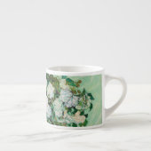 Van Gogh Vase met roze rozen  Floral Art Espresso Kop (Rechts)