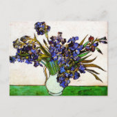 Van Gogh Vase van Irises Briefkaart (Voorkant)