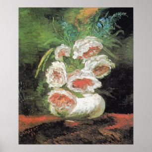 Van Gogh Vase van volken Poster