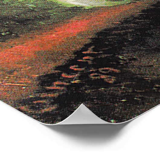  Van Gogh Vase van volken Poster (Hoek)