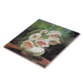 Van Gogh Vase van volken Tegeltje (Zijkant)