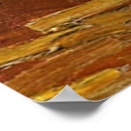 Van Gogh - Vase with Three Sunflowers Poster (Hoek)