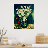 Van Gogh Vase with Viscaria Poster (Keuken)