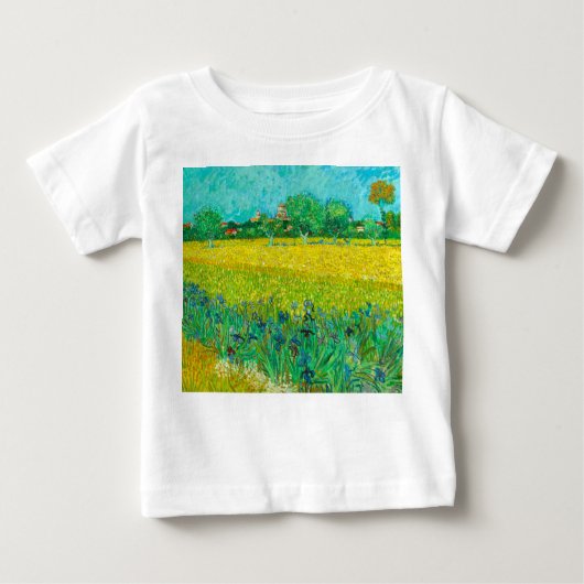 Van Gogh Veld met irissen bij Arles (Voorkant)