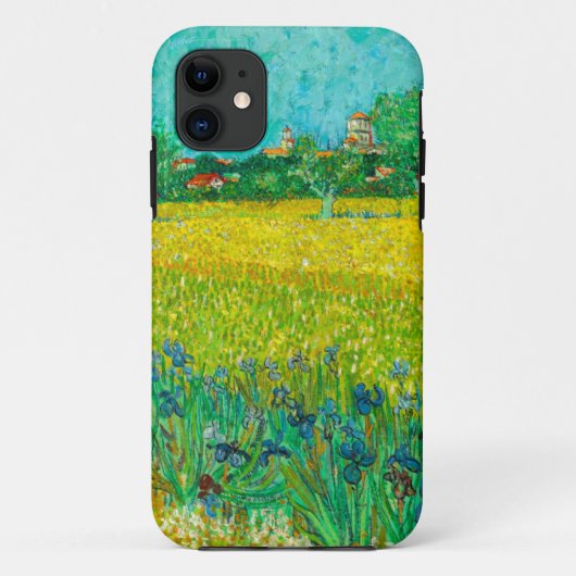 Van Gogh Veld met irissen bij Arles Case-Mate iPhone Case (Achterkant)