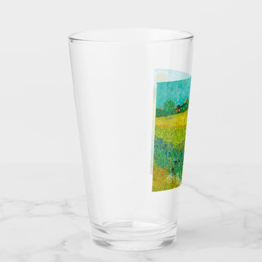 Van Gogh Veld met irissen bij Arles Glas (Rechts)