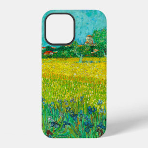 Van Gogh Veld met irissen bij Arles iPhone 12 Hoesje