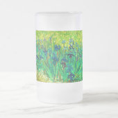 Van Gogh Veld met irissen bij Arles Matglas Bierpul (Center)