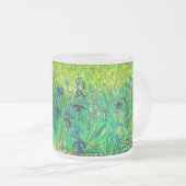 Van Gogh Veld met irissen bij Arles Matglas Koffiemok (Voorkant rechts)