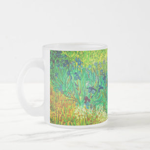 Van Gogh Veld met irissen bij Arles Matglas Koffiemok