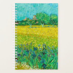 Van Gogh Veld met irissen bij Arles Planner