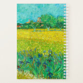 Van Gogh Veld met irissen bij Arles Planner (Achterkant)
