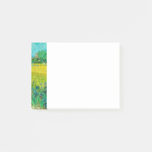 Van Gogh Veld met irissen bij Arles Post-it® Notes (Voorkant)