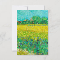 Van Gogh Veld met irissen bij Arles