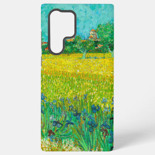 Van Gogh Veld met irissen bij Arles Samsung Galaxy Hoesje