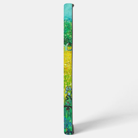 Van Gogh Veld met irissen bij Arles Samsung Galaxy Hoesje (Linkerkant)