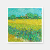 Van Gogh Veld met irissen bij Arles Servet (Voorkant)