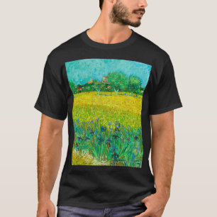 Van Gogh Veld met irissen bij Arles T-shirt