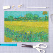 Van Gogh Veld met irissen bij Arles Tissuepapier (Craft)
