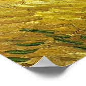 Van Gogh - Veld met twee konijnen Poster (Hoek)