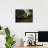 Van Gogh - Vicarage Nuenen Poster (Thuiskantoor)
