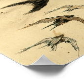 Van Gogh - Vier draaiboeken met landschapsschetsen Poster (Hoek)