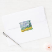Van gogh vierkante sticker (Envelop)