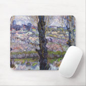 Van Gogh View Arles Bloeiende Tuin Muismat (Met muis)