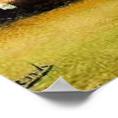 Van Gogh - View of the Hague with New Church, Poster (Hoek)