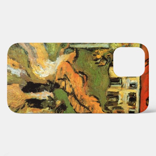 Van Gogh Village Street en Steps Auvers, Figures Case-Mate iPhone Case (Achterkant (horizontaal))