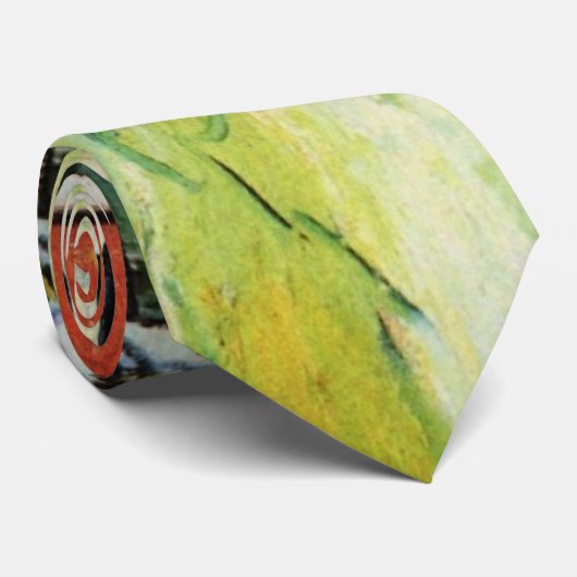 Van Gogh Village Street en Steps Auvers, Figures Stropdas (Opgerold)