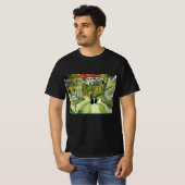 Van Gogh Village Street en Steps Auvers, Figures T-shirt (Voorkant volledig)
