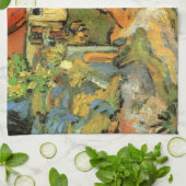 Van Gogh Village Street en Steps Auvers, Figures Theedoek (Gevouwen)