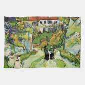 Van Gogh Village Street en Steps Auvers, Figures Theedoek (Horizontaal)