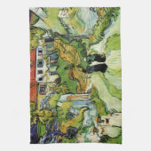 Van Gogh Village Street en Steps Auvers, Figures Theedoek (Verticaal)