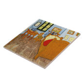 Van Gogh: Vincent's Bedroom in Arles, 1889 Tegeltje (Zijkant)