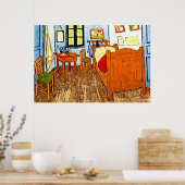 Van Gogh - Vincent's Bedroom Poster (Keuken)