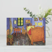 Van Gogh Vincent's slaapkamer in Arles, Housewarmi Kaart (Staand voorkant)