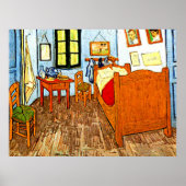 Van Gogh - Vincent's slaapkamer Poster (Voorkant)