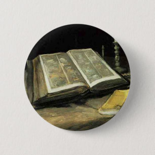 Van Gogh Vintage de Oude Schilderende Kunstenaar Ronde Button 5,7 Cm