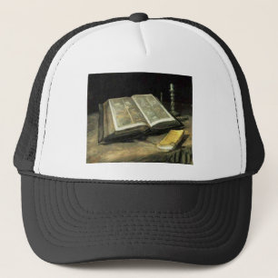 Van Gogh Vintage de Oude Schilderende Kunstenaar Trucker Pet