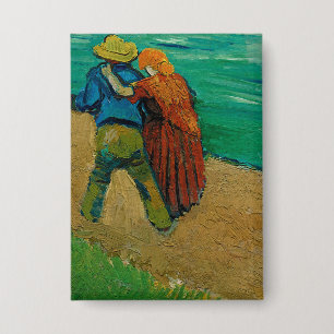Van Gogh Vintage Post-Impressionistische Twee Geli Button