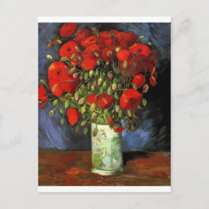 Van Gogh Vintage Schilderij Bloesems Vaas Bloemen Briefkaart