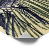 Van Gogh - Violinist van achteren gezien Poster (Hoek)