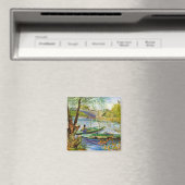 Van Gogh - Vissen in de Lente Magneet (Insitu (Vaatwasser))