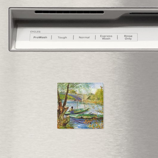 Van Gogh - Vissen in de Lente Magneet (Insitu (Vaatwasser))