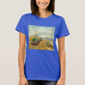 Van Gogh Vissersboten op het strand bij Saintes-Ma T-shirt (Voorkant)